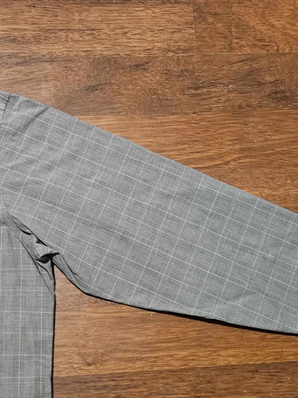 BROOKS BROTHERS 346 mens long-sleeve dress shirt SIZE 16.5x7 COLOR GREY LL19D - Picture 3 of 16